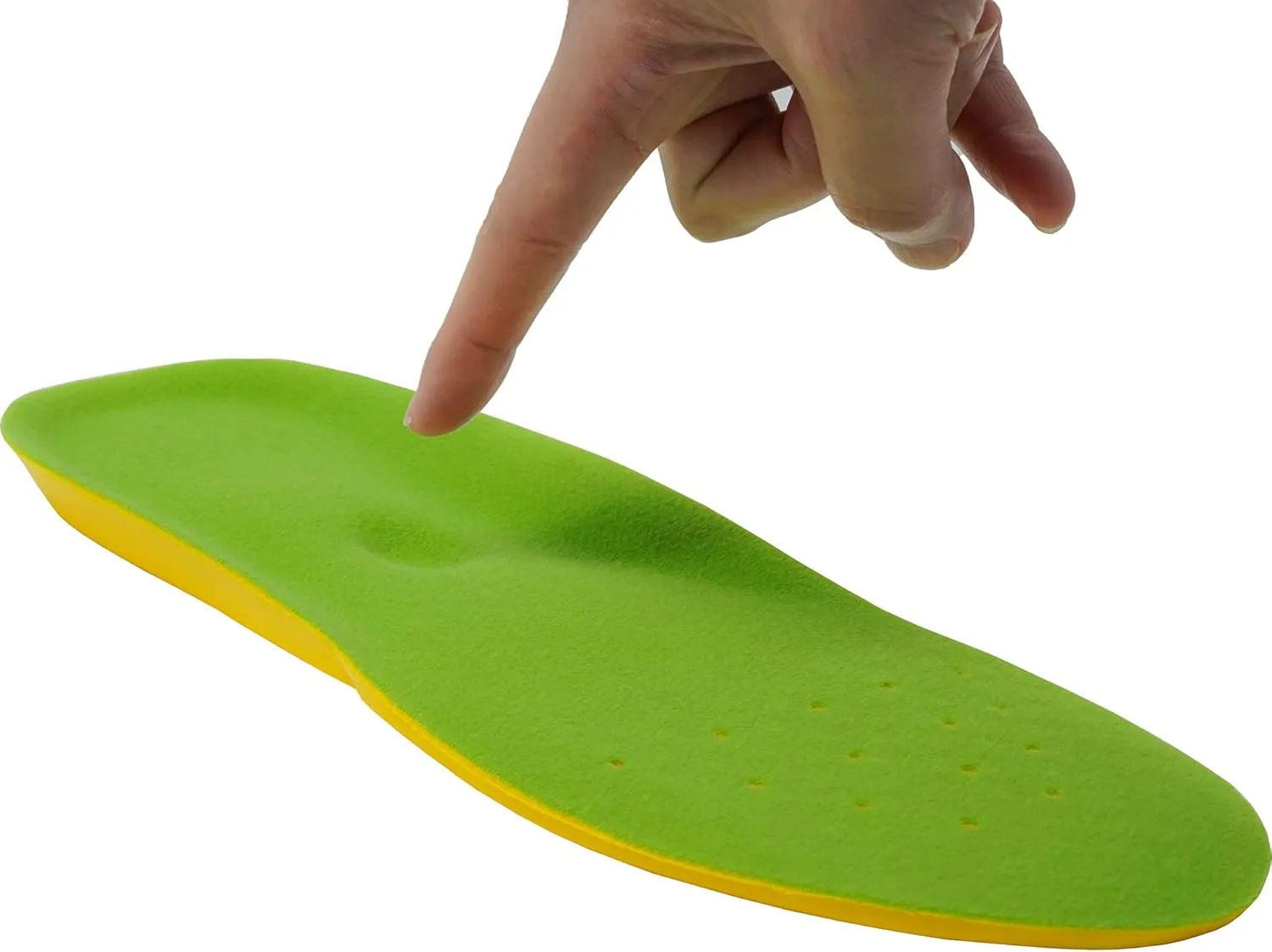 1 Pair Wide Fit Insoles Plantar Fasciitis Orthotics PU Memory Foam Comfort Shoe Inserts for Men and Women, Cushioned Arch Support, Shock Absorption and Foot Pain Relief (US Men Size 13-15)