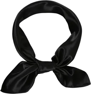 1 Piece of Square Satin Scarf Wrap Ribbon Neck Scarfs Halloween Retro Costume (23.62" x 23.62")