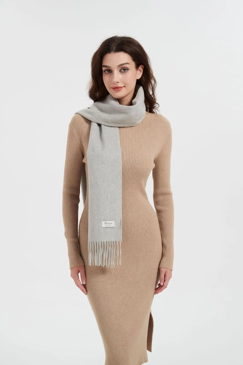 100% Pure Cashmere Scarf - Ultra Soft, Warm & Lightweight, Perfect for Autumn & Winter with Premium Gift Packaging