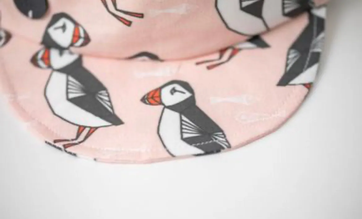 Baseball Cap (Pink Puffin)