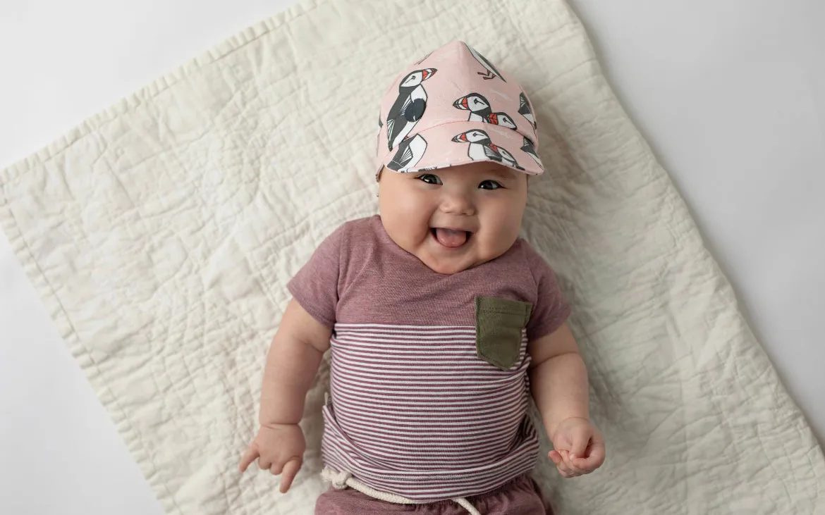 Baseball Cap (Pink Puffin)