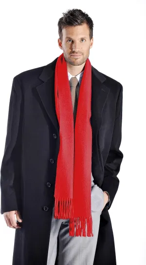 Cashmere Boutique: 100% Pure Cashmere Unisex Winter Scarf (20 Colors, Size: 12" x 60")