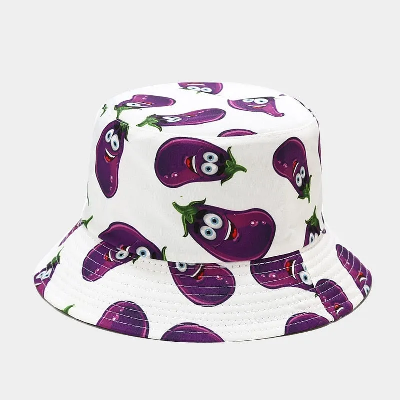 EGGPLANT Bucket Hat