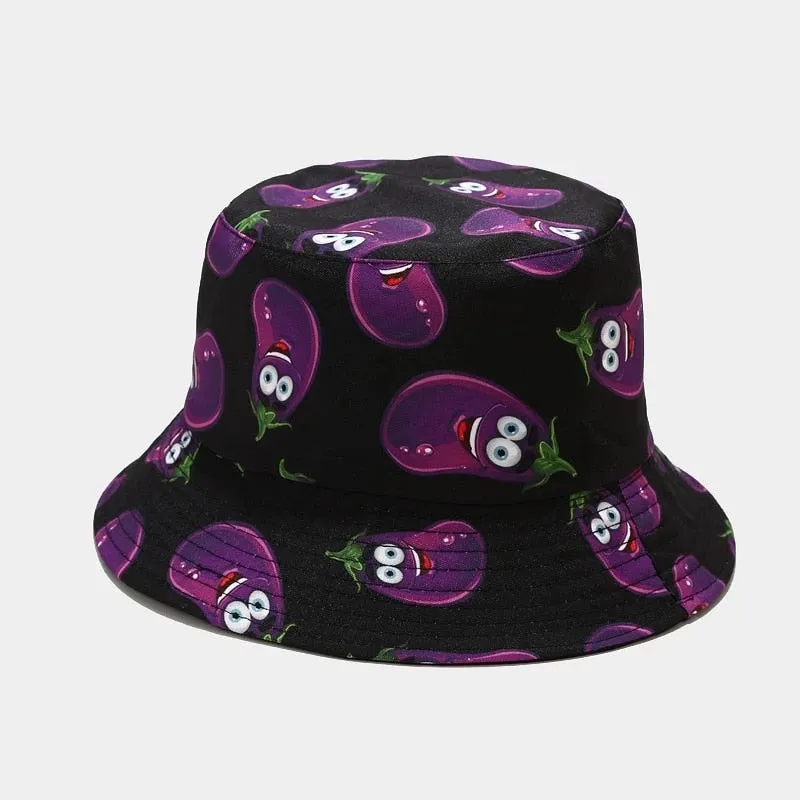EGGPLANT Bucket Hat