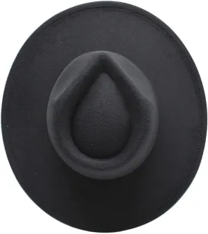 Fedora Hat Oversized 9Cm Big Fedora Hat Love Top Hat for Men and Women Big Hat
