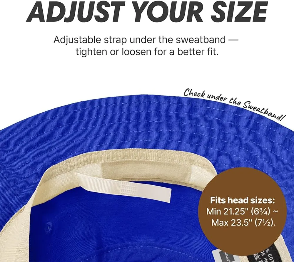 Hot Summer Bucket Hat - Trendy Cotton Sun Hat for Beach, Golf, Fishing - Fun Outdoor Vacation Boonie for Men and Women