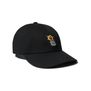 HUF SIPPIN SUN 6 PANEL BLACK