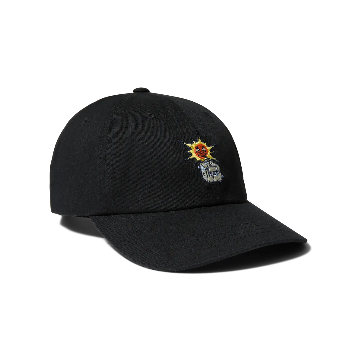 HUF SIPPIN SUN 6 PANEL BLACK