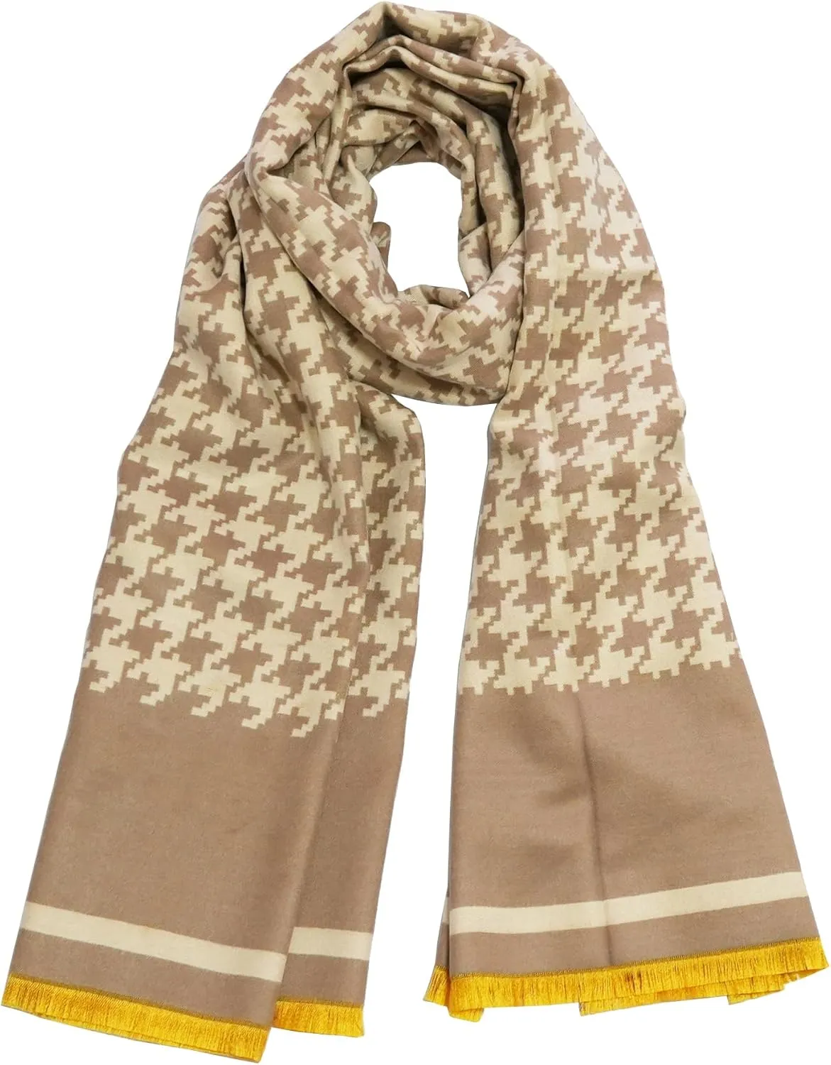 JERLA Cashmere Feel Scarf winter warm large soft Shawl wrap Scarf for women