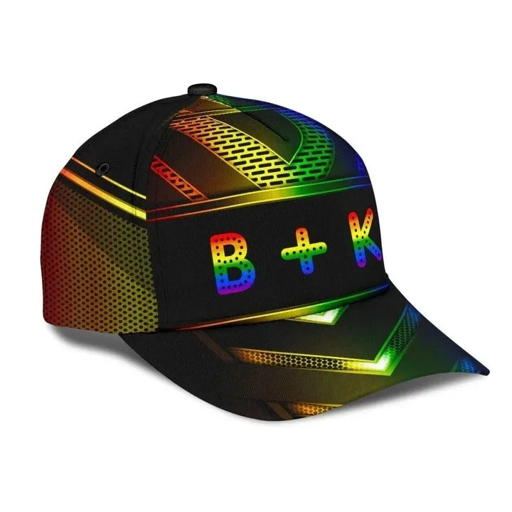 Lgbt Baseball 3D Cap, B Plus K Lgbt Printing Baseball Cap Hat