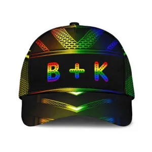 Lgbt Baseball 3D Cap, B Plus K Lgbt Printing Baseball Cap Hat