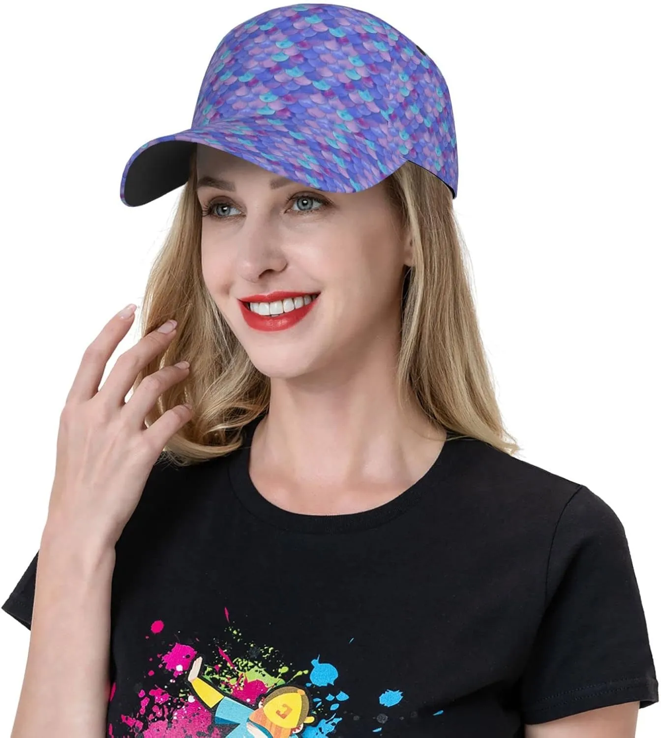 Llama and Cactus Dad Hat Funny Adjustable Baseball Cap for Men Women All Seasons Hats