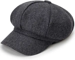 Magik Artist Vintage Newsboy Cabbie Peaked Beret Cap Warm Baker Boy Visor Hat Flat Cap