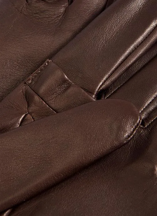 Men's Heritage Water-Resistant Silk-Lined Left Hand Leather Shooting Gloves