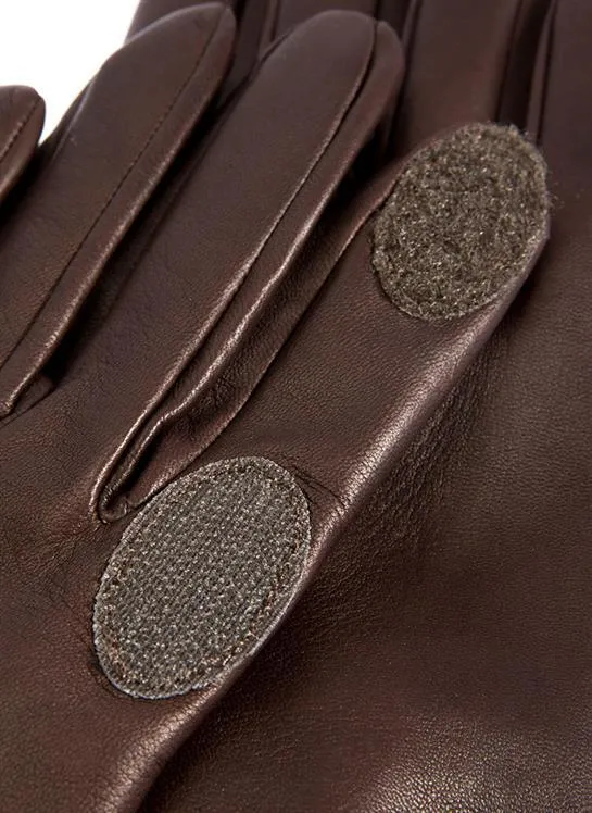 Men's Heritage Water-Resistant Silk-Lined Left Hand Leather Shooting Gloves