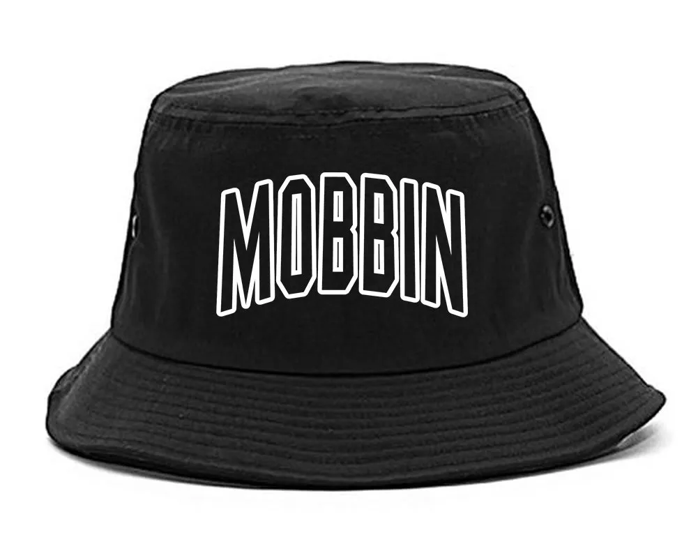 Mobbin Outline Squad Mens Bucket Hat