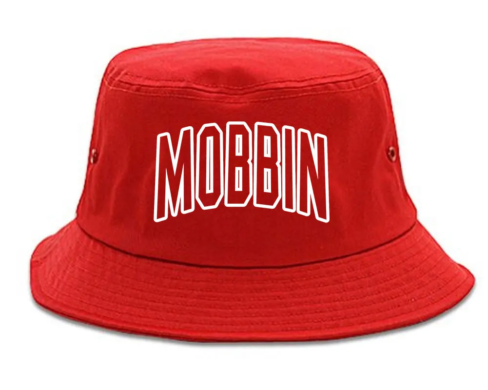Mobbin Outline Squad Mens Bucket Hat