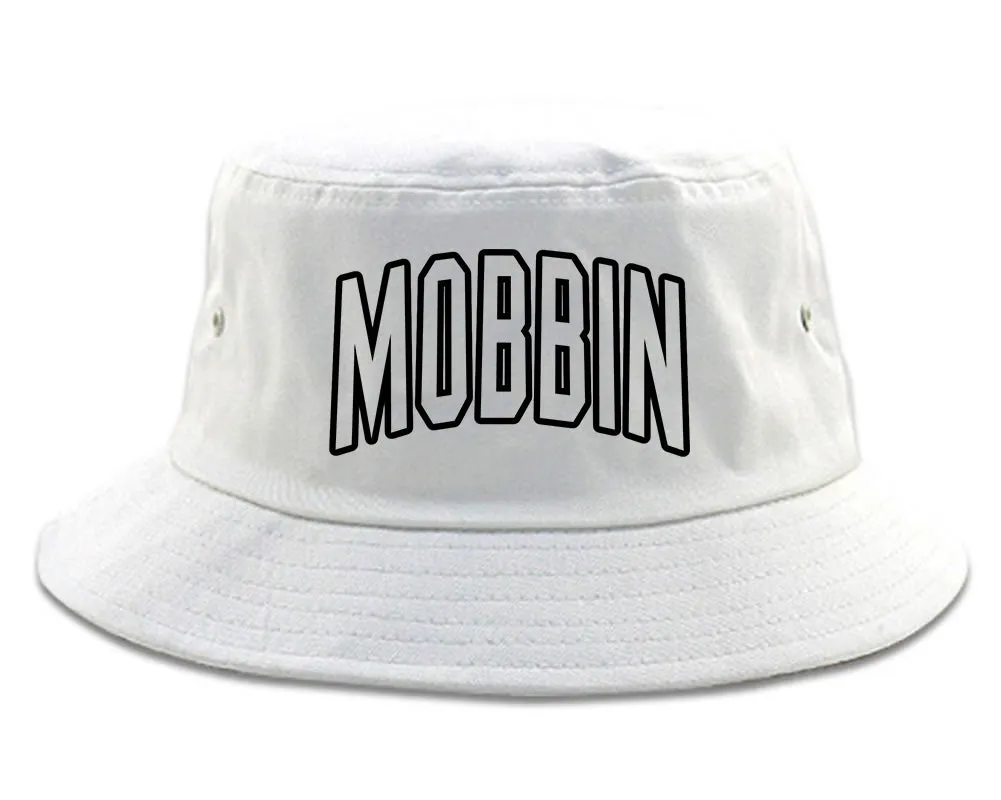 Mobbin Outline Squad Mens Bucket Hat