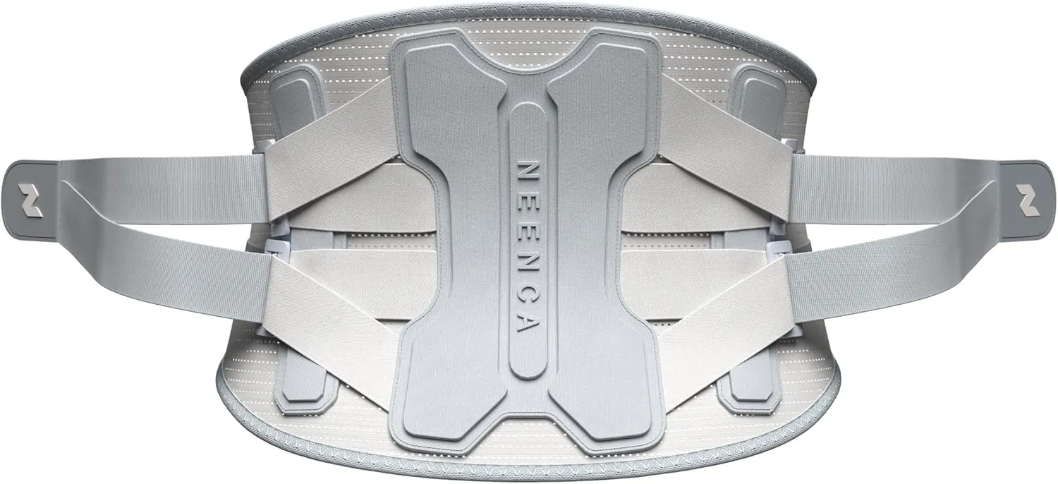 NEENCA Back Brace for Lower Back Pain Relief with Bionic Support System, Lumbar Support Belt for Women&Men with Lumbar Pad, Soft Breathable 3D Knit Fabric for Herniated Disc, Sciatica, Scoliosis...