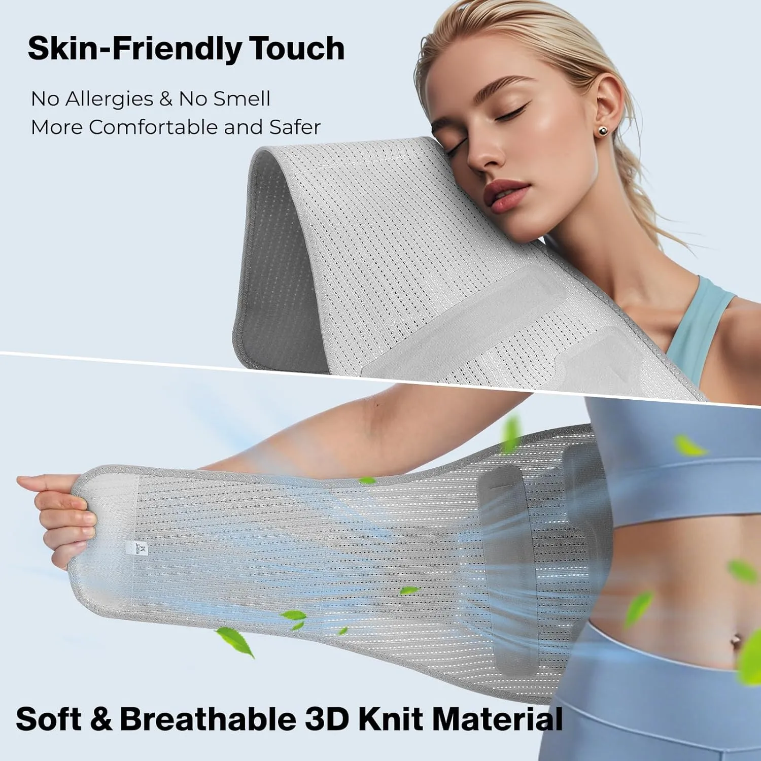 NEENCA Back Brace for Lower Back Pain Relief with Bionic Support System, Lumbar Support Belt for Women&Men with Lumbar Pad, Soft Breathable 3D Knit Fabric for Herniated Disc, Sciatica, Scoliosis...