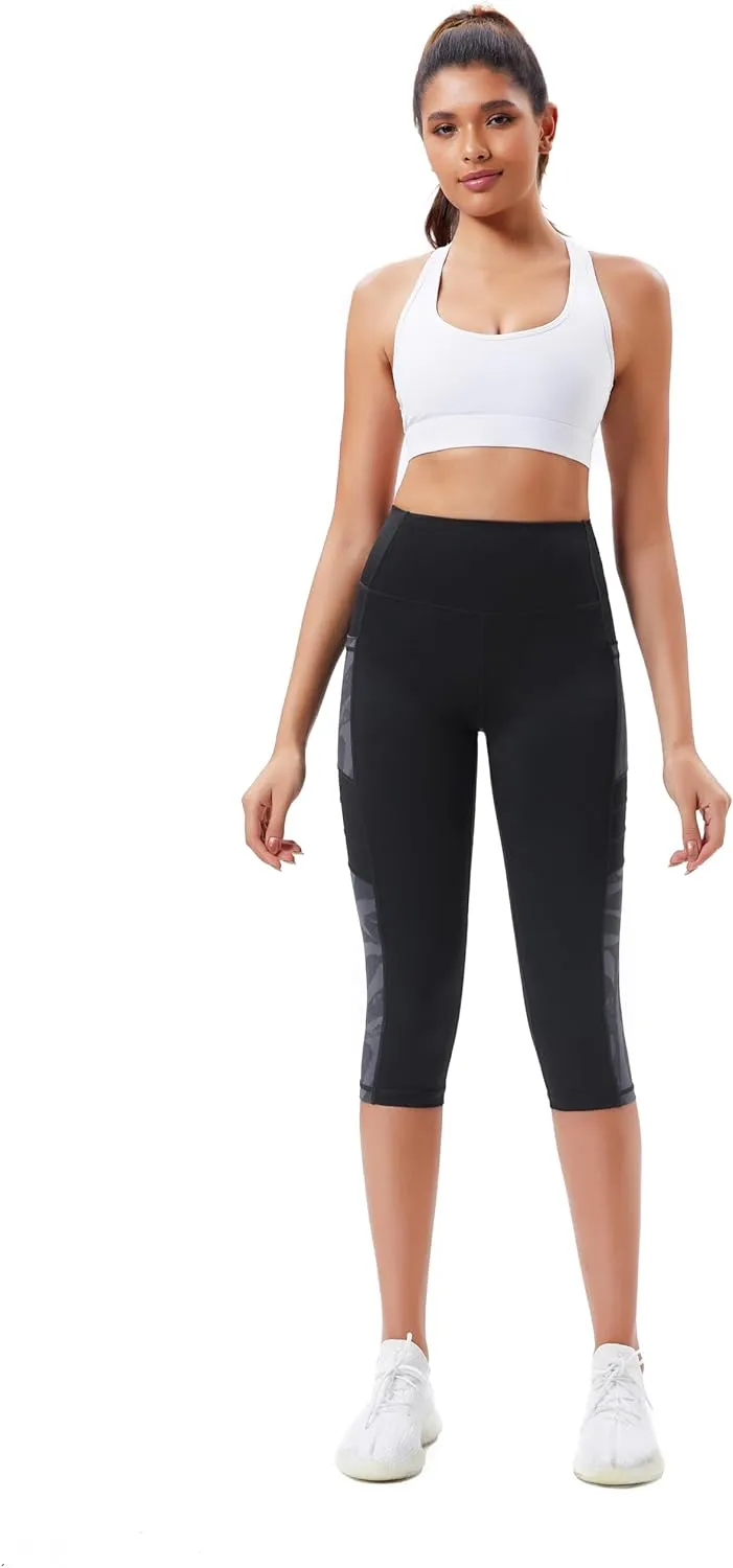 Neonysweets Women's Workout Leggings Phone Pocket Running Yoga Pants