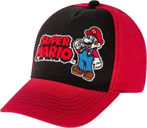 Nintendo Boys Super Mario Bros. Cotton Baseball Cap (Size 4-7)