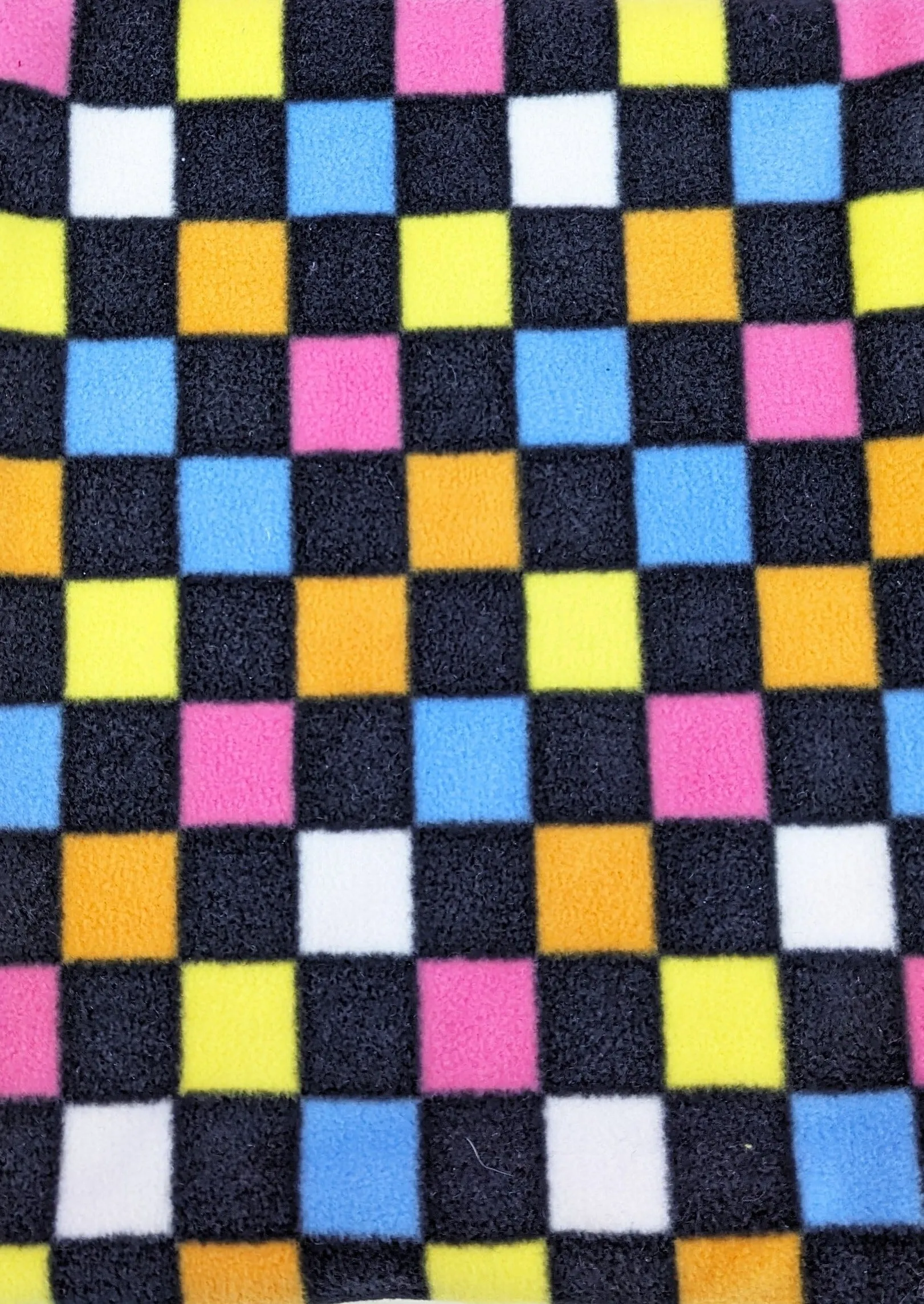Reversible Fleece & Velvet Cowl in Butterfly Print