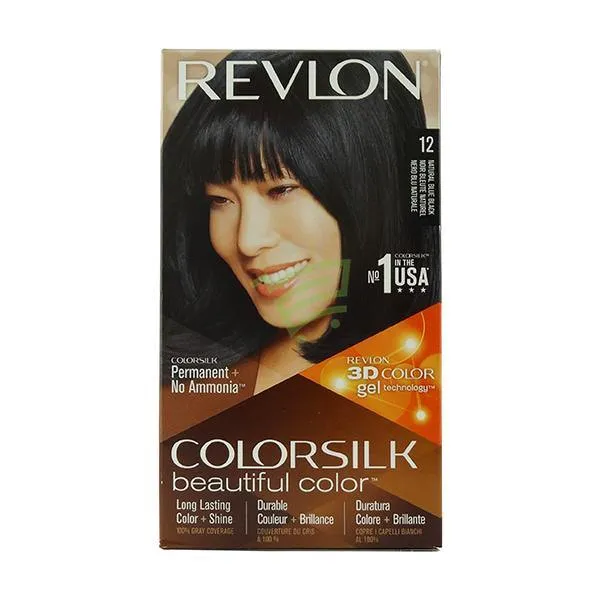 Revlon Natural Blue Black Color #12
