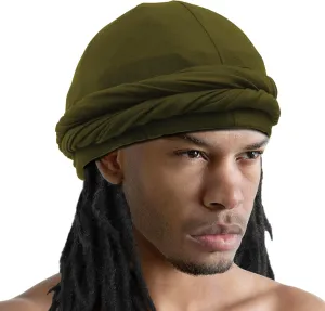 Titan Silk Satin Lined Turban Durag 1pc,