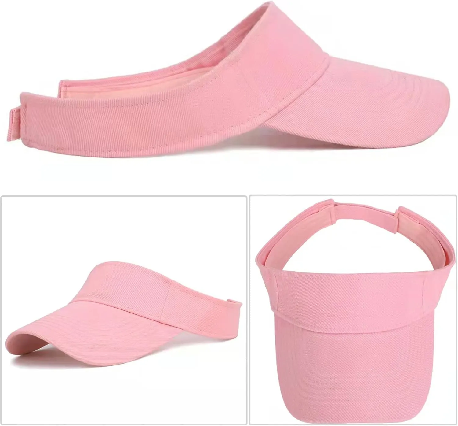Toddler Sun Visor Girls Age 2-6, Kids Beach Visor Summer UV Protection Sport Cap for 6-12T